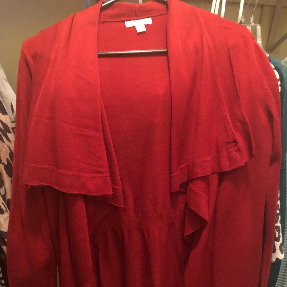 Red NY&Co sweater